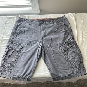 Union bay men’s gray cargo shorts